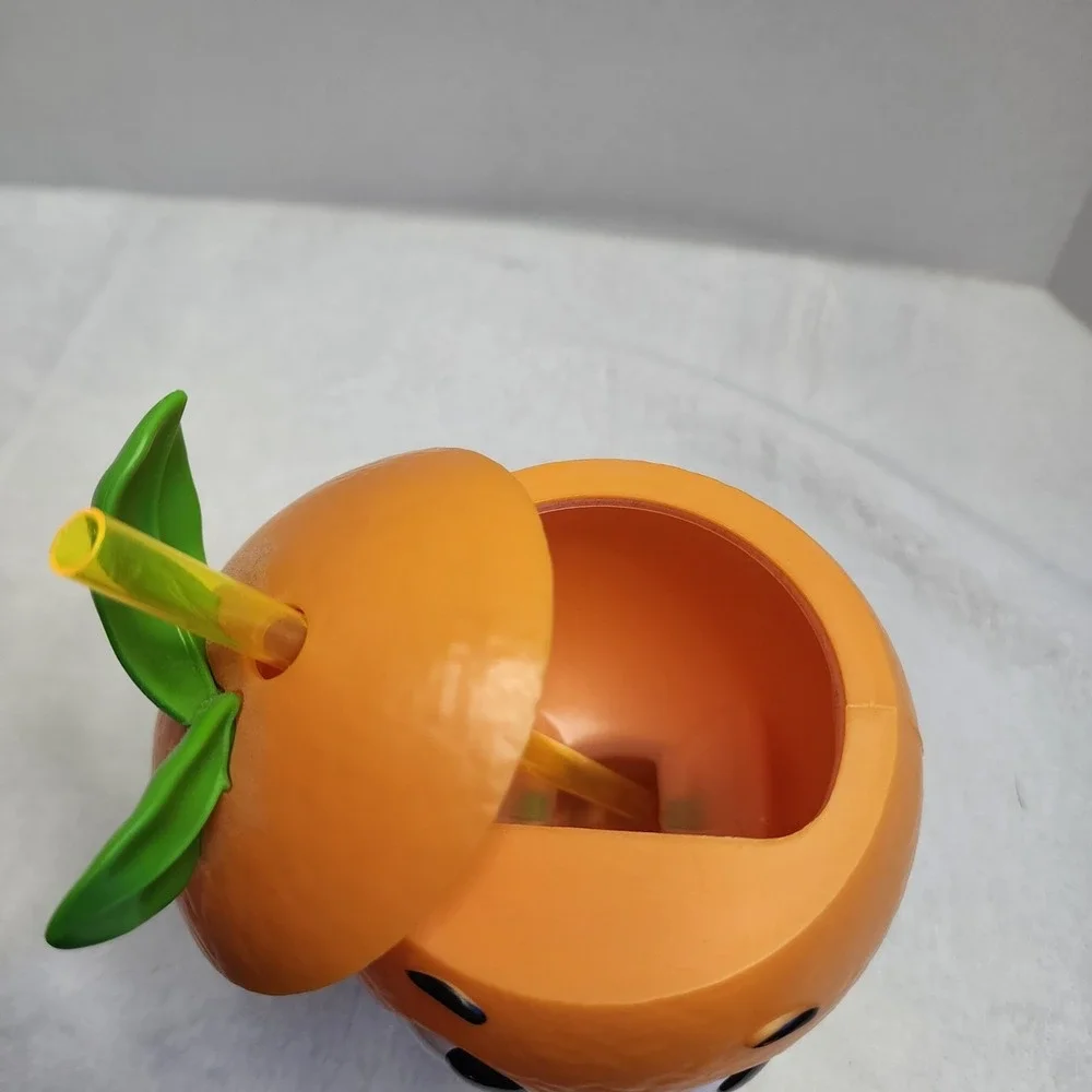 Disney‎ Parks Orange Bird Sipper Cup 2019 Epcot Flower Garden Festival